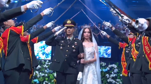 Viral Aksi Pedang Pora di ‘Pernikahan’ Arya Saloka dan Asha Assuncao, Polda Metro Jaya Beri Penjelasan Resmi