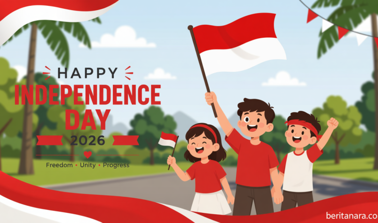 10 Ucapan Selamat HUT ke-81 RI ‘Independence Day’ dalam Bahasa Inggris