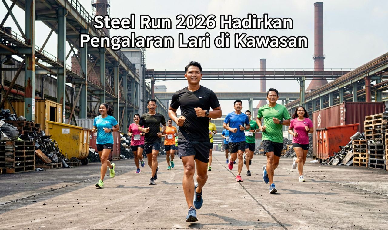 Steel Run 2026 Hadirkan Pengalaman Lari di Kawasan Industri