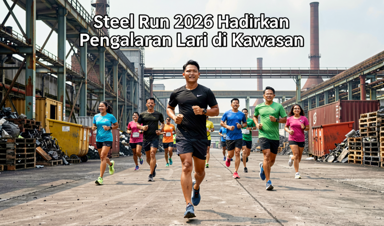 Steel Run 2026 Hadirkan Pengalaman Lari di Kawasan Industri